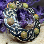 Iona Celtic Knot Brooch