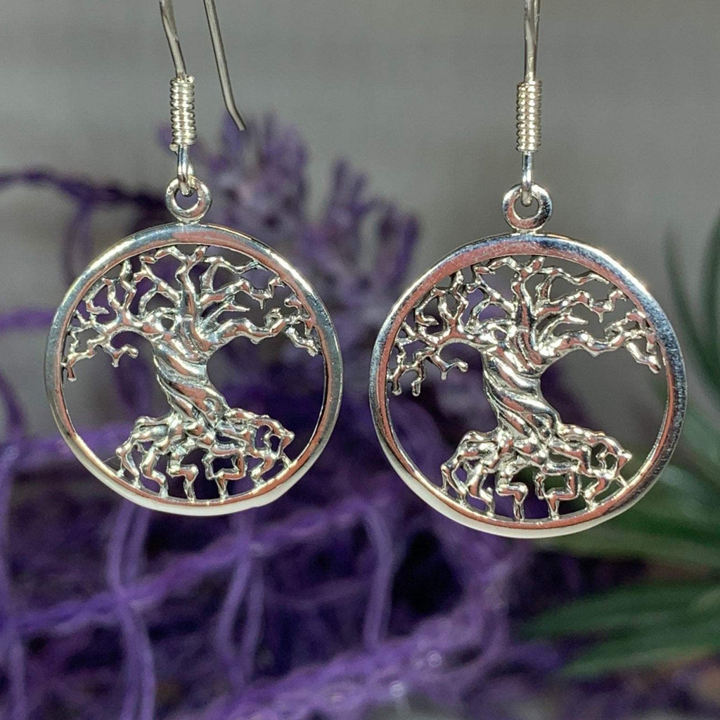 Deep Roots Tree of Life Earrings