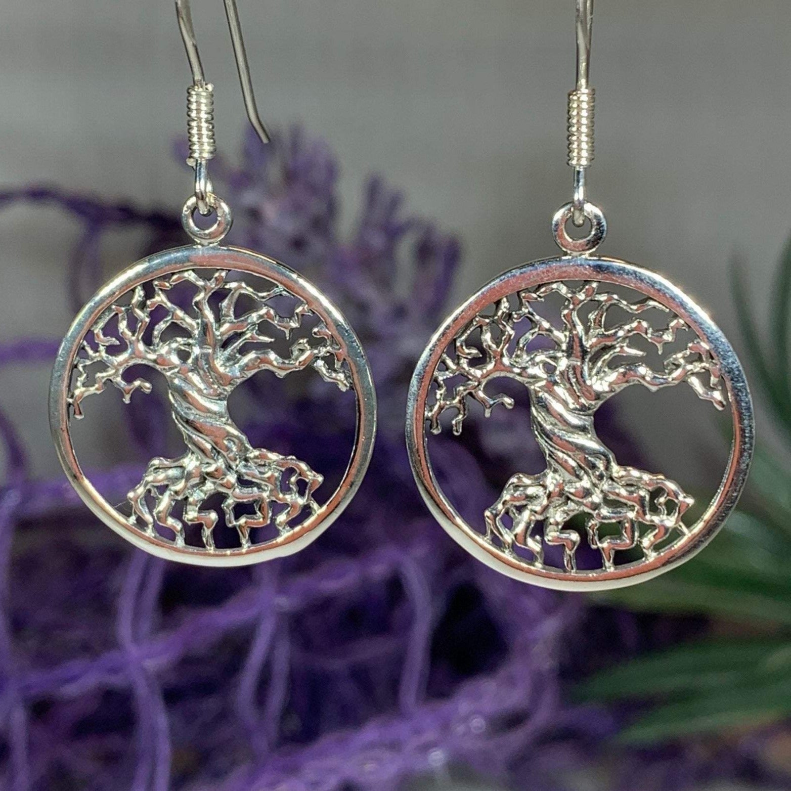Deep Roots Tree of Life Earrings
