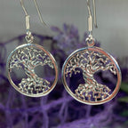 Deep Roots Tree of Life Earrings