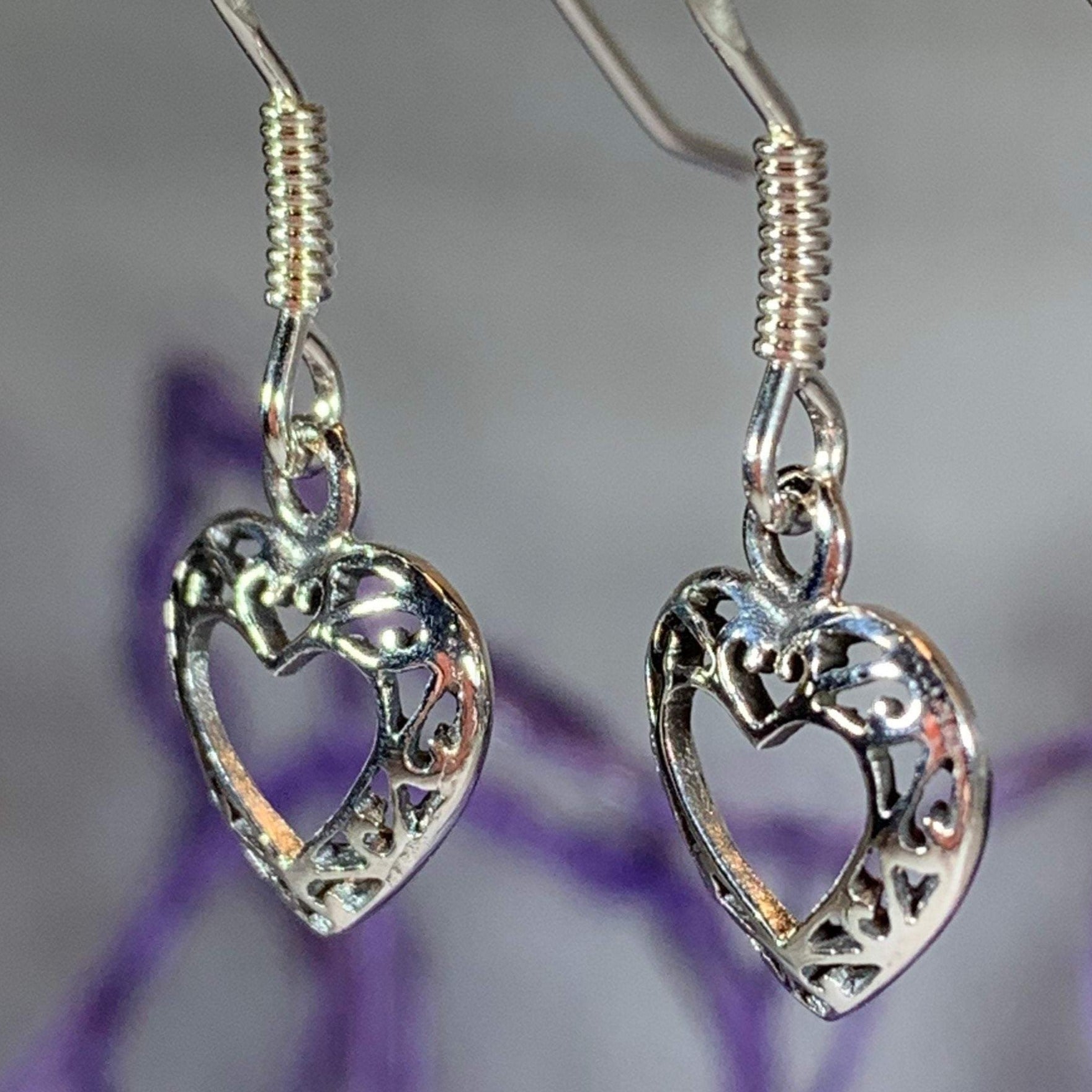 Petite Heart Earrings