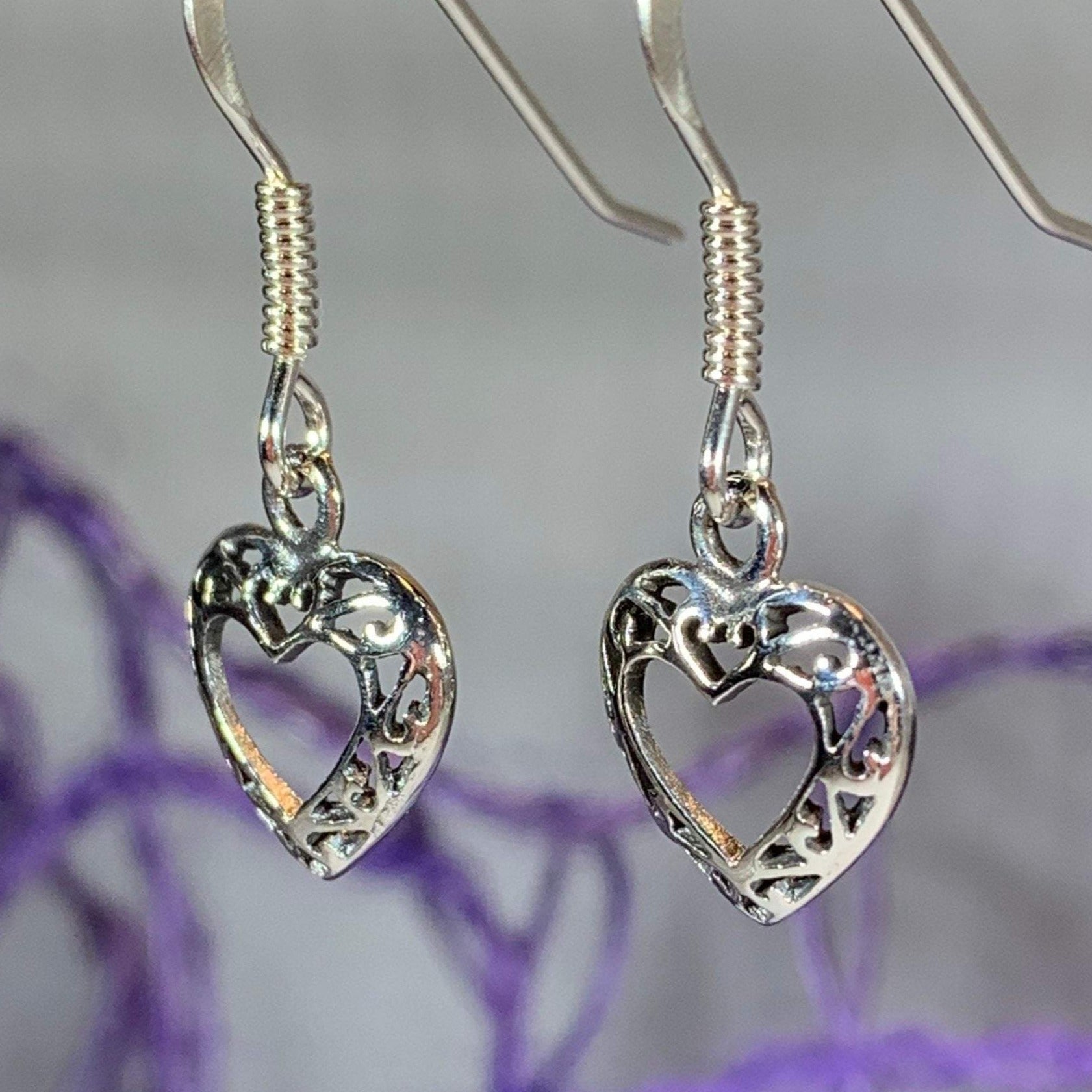 Petite Heart Earrings