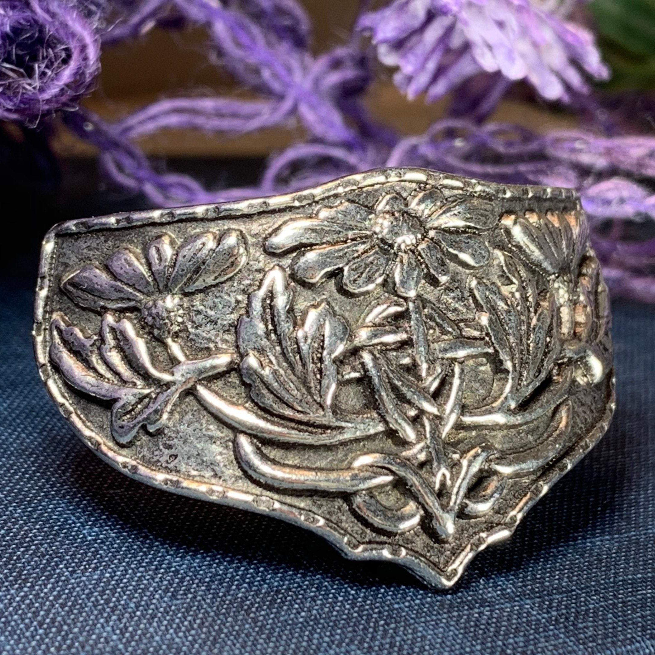 Celtic Daisy Ponytail Holder
