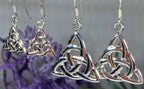 Rhoswen Trinity Knot Earrings