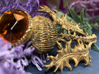 Bold Thistle Brooch