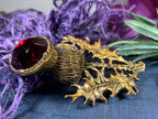 Bold Thistle Brooch