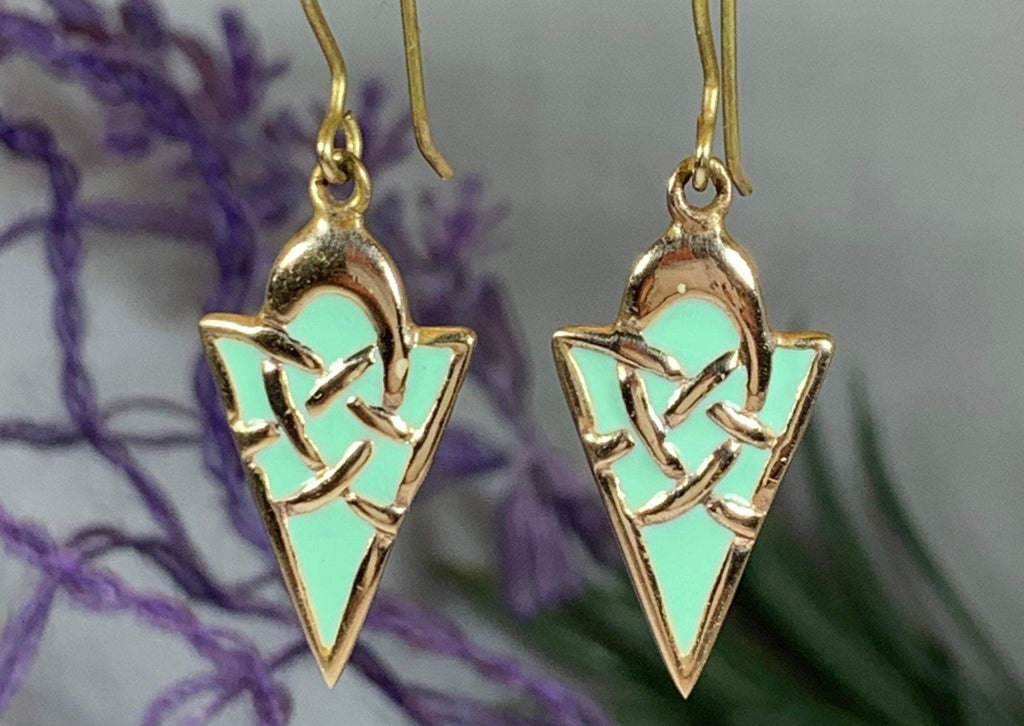 Pastel Celtic Earrings