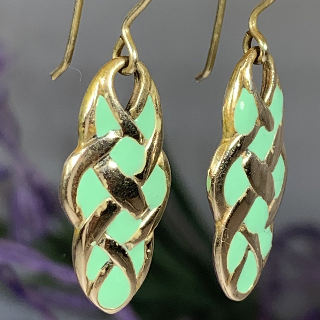 Pastel Celtic Knot Earrings