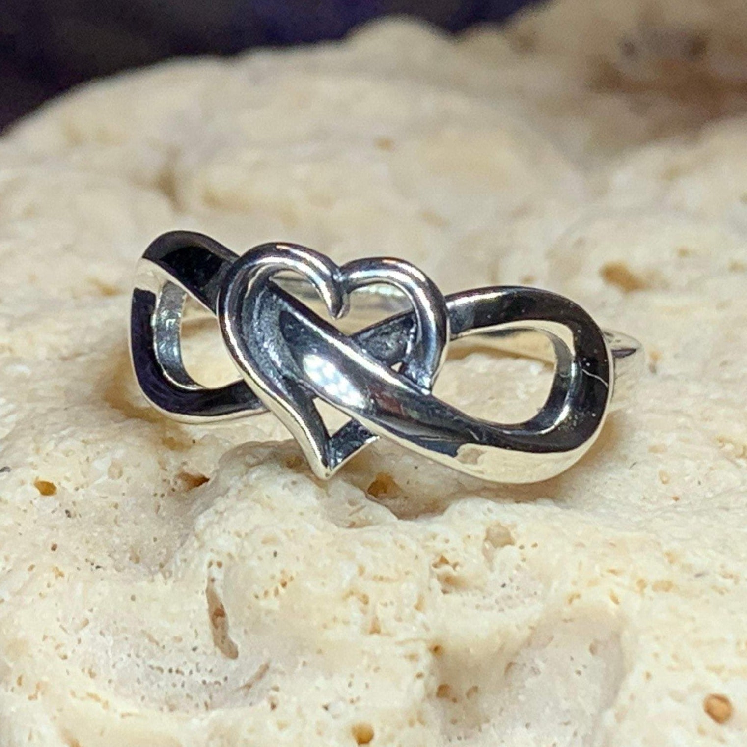 Infinity Heart Ring