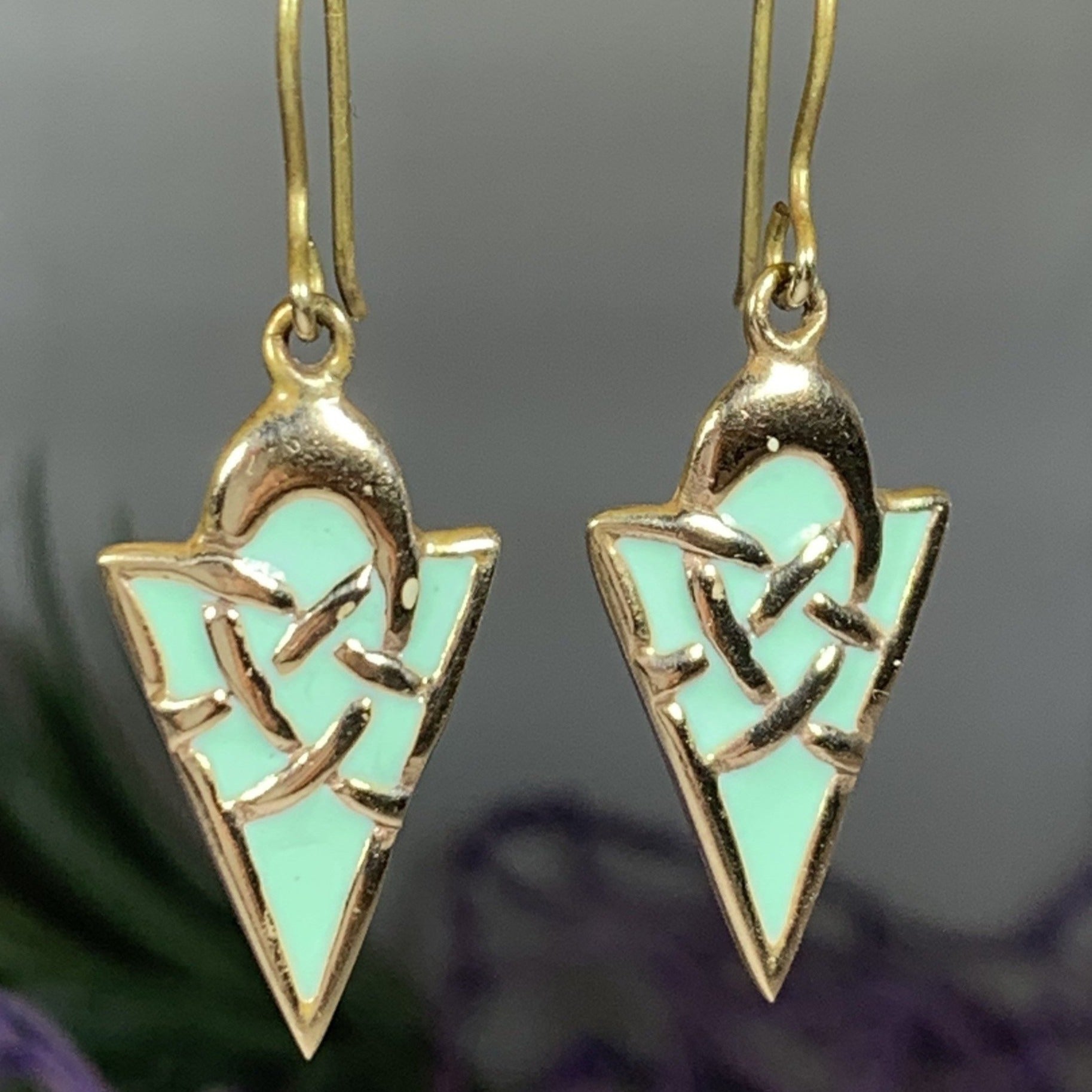 Pastel Celtic Earrings