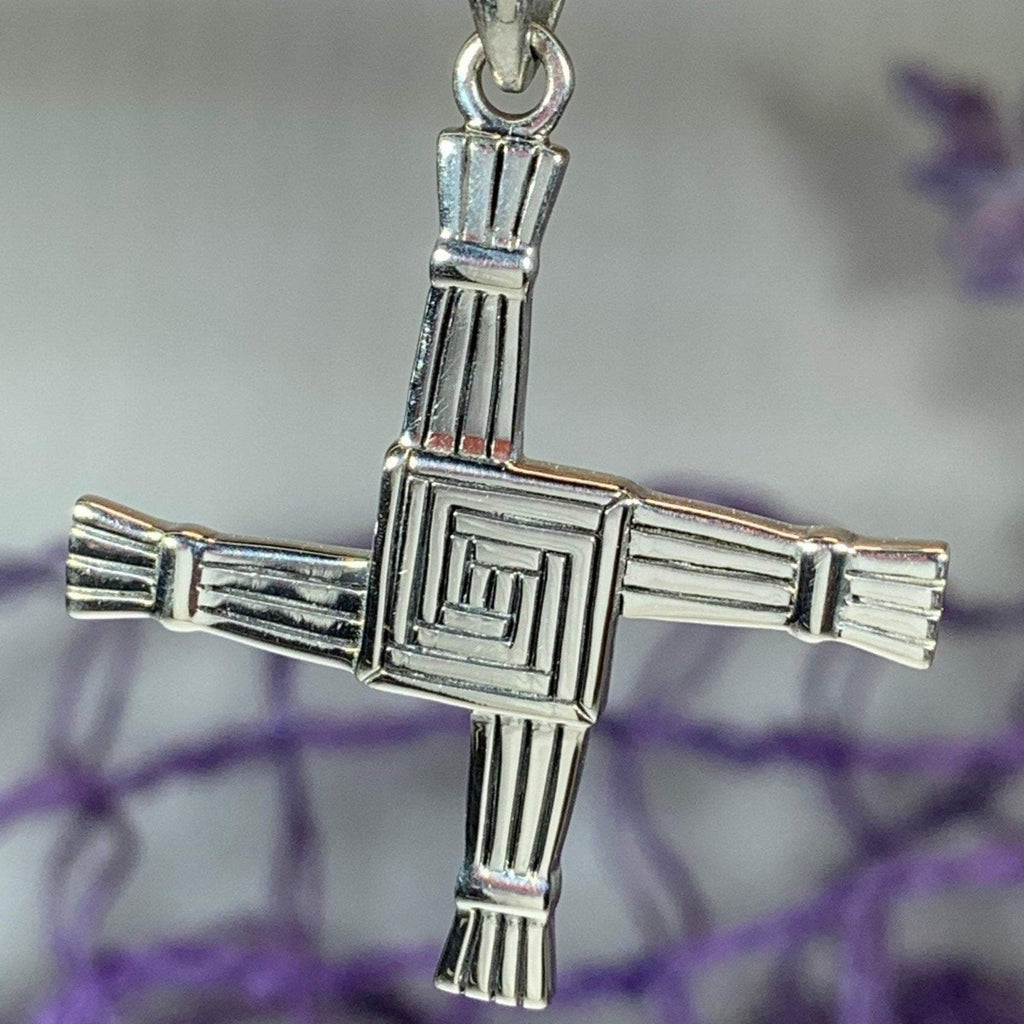 Large Saint Brigid’s Cross Necklace