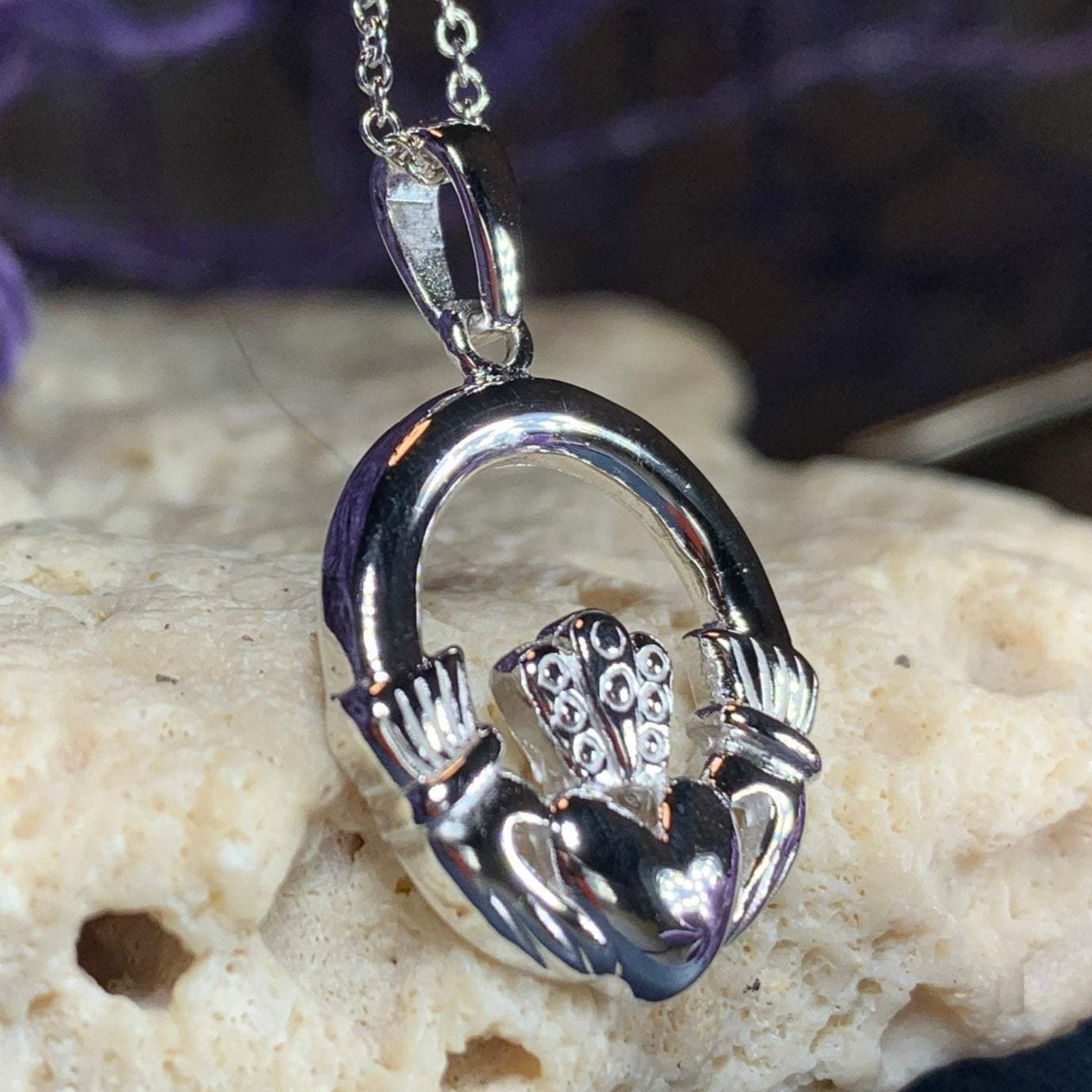 Lylah Claddagh Necklace