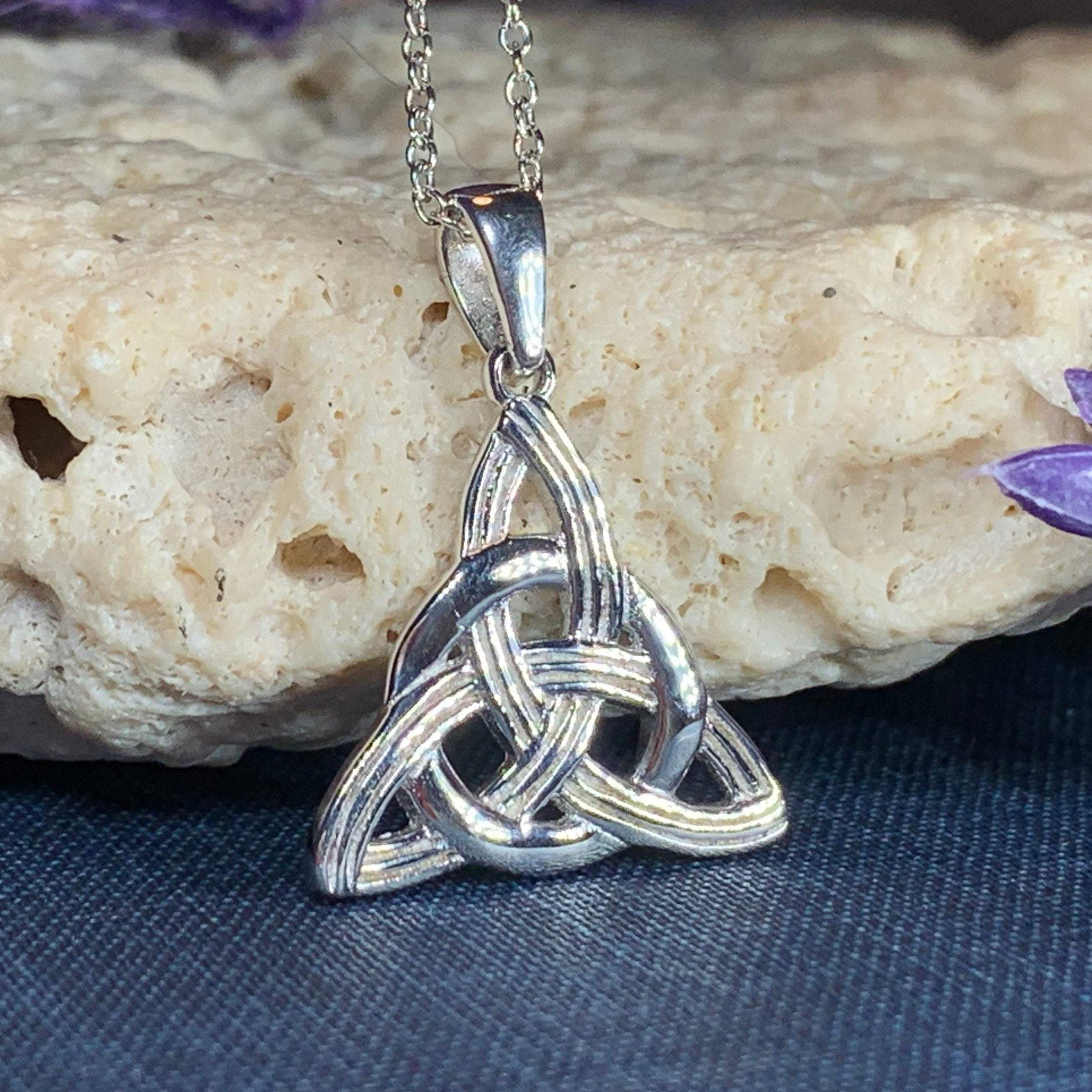 Vanessa Trinity Knot Necklace