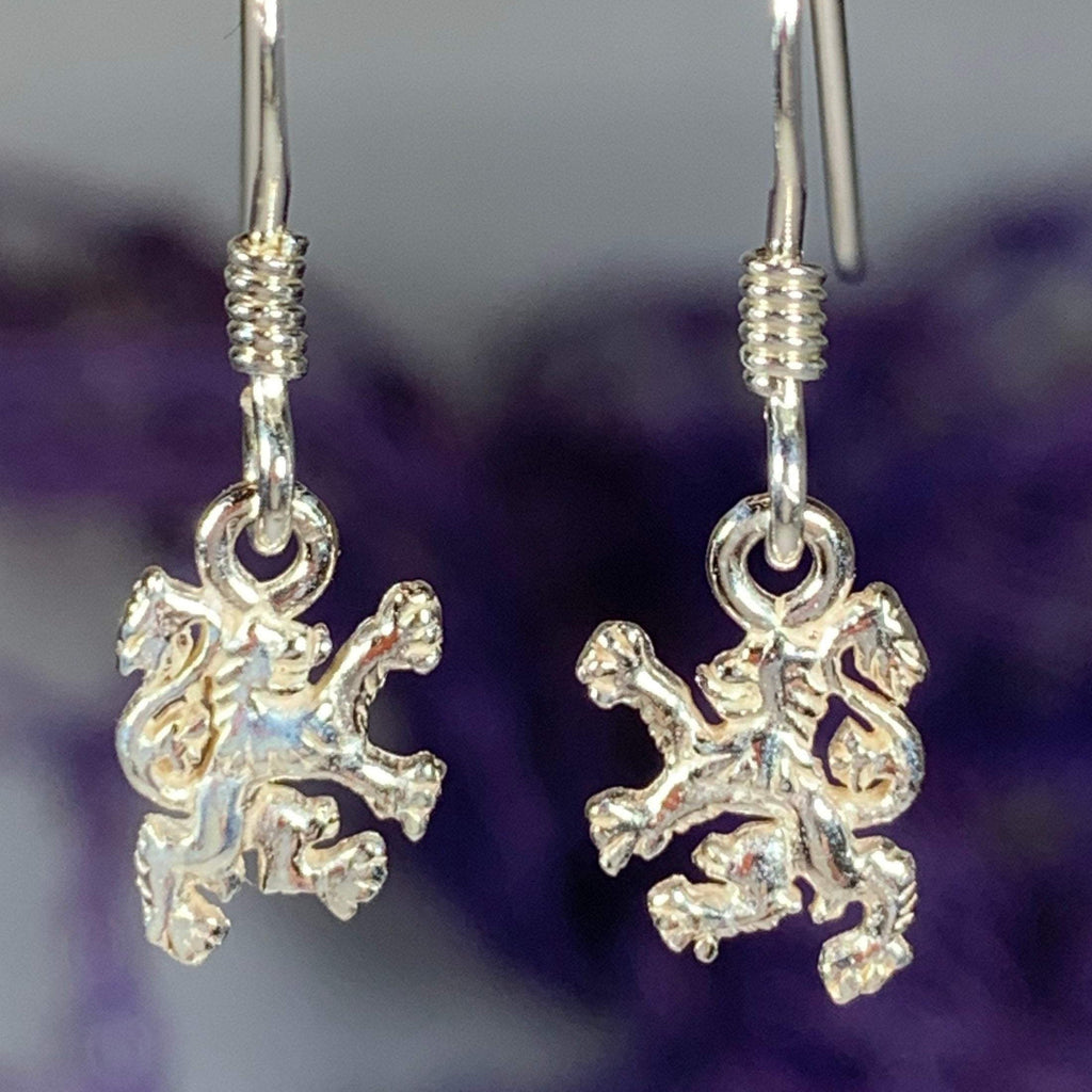 Petite Scotland Lion Earrings