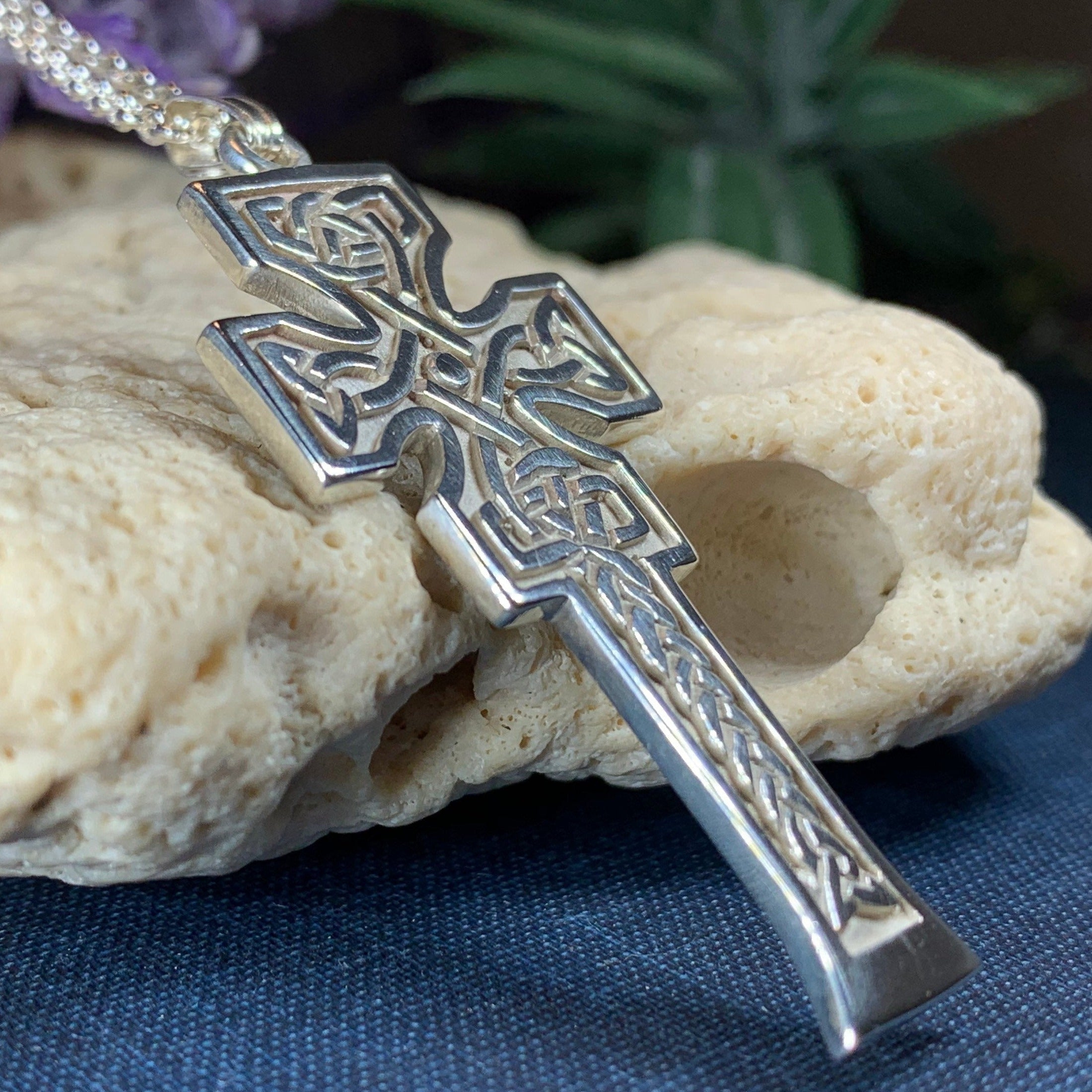 Mura Celtic Cross Necklace