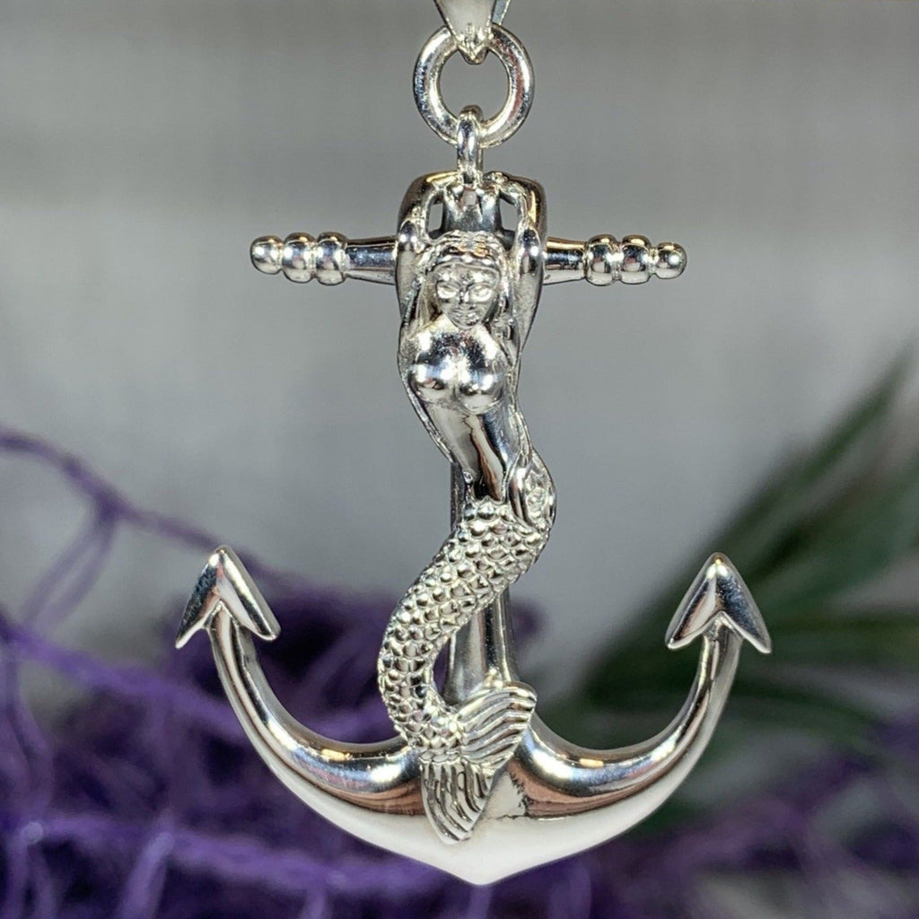 Mermaid Anchor Necklace