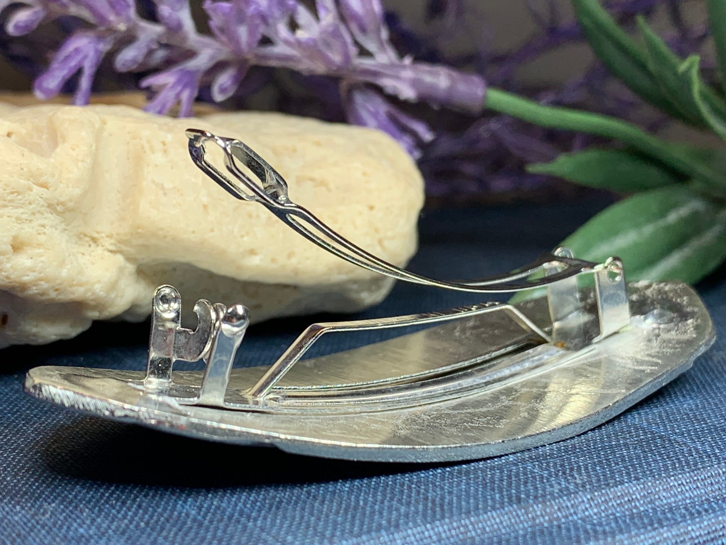 Irish Celtic Knot Hair Clip