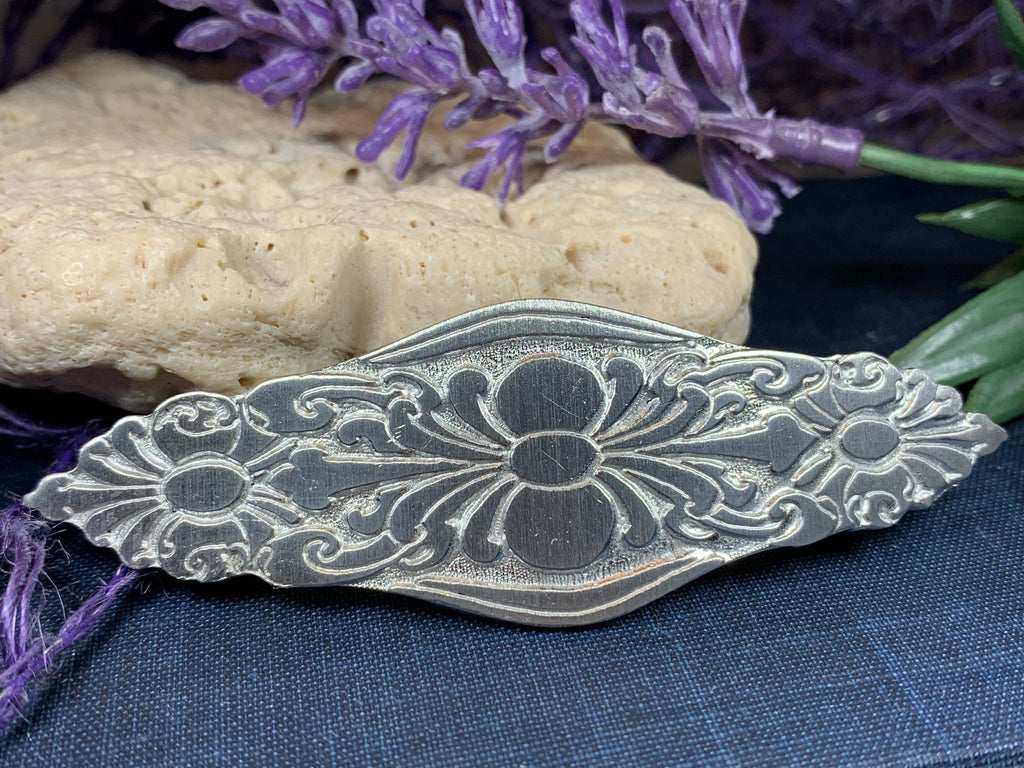 Celtic Flowers Hair Clip