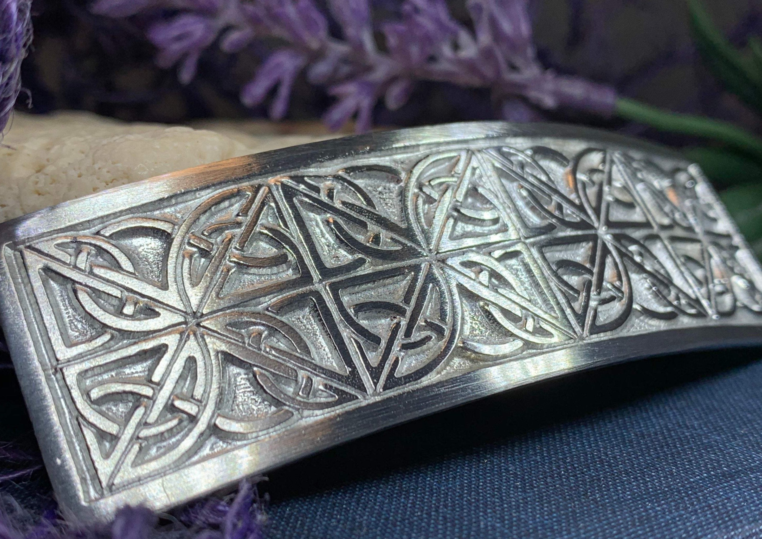 Celtic Eternity Knot Hair Clip
