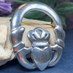 Classic Claddagh Brooch