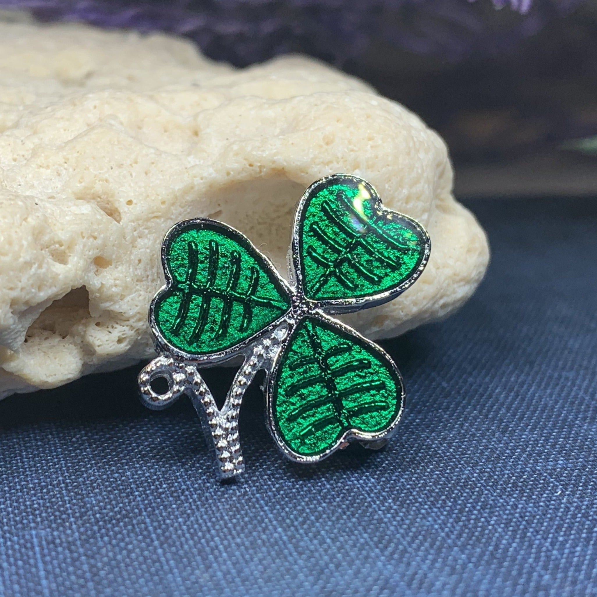 Wee Shamrock Lapel Pin
