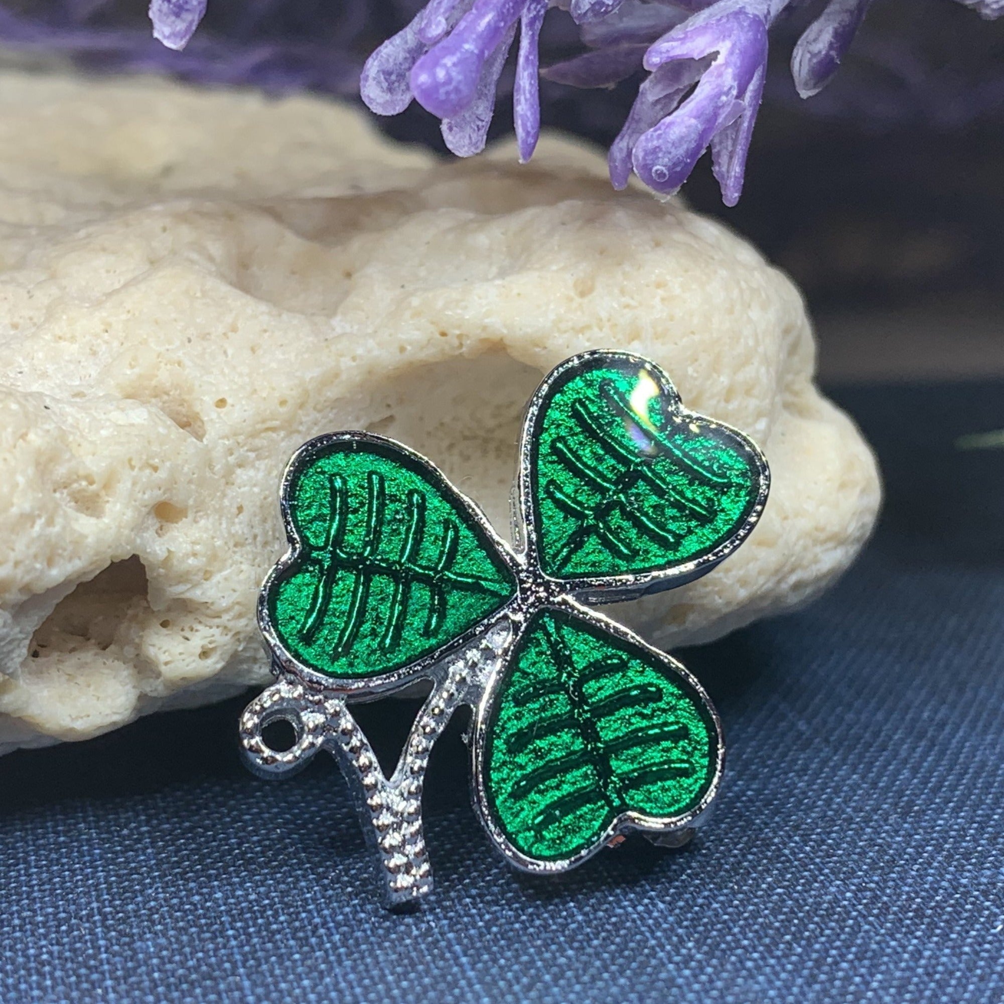 Wee Shamrock Lapel Pin