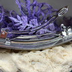 Art Deco Celtic Hair Clip