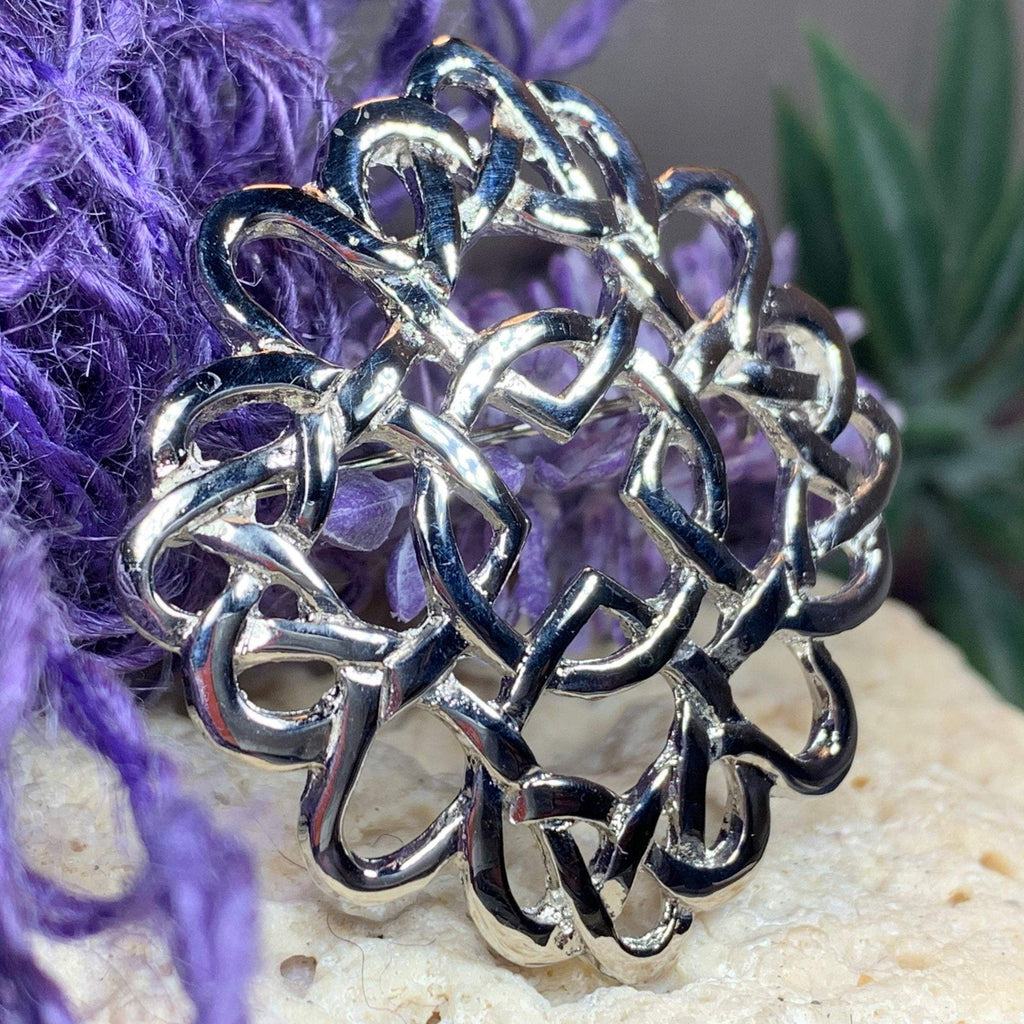 Four Marys Celtic Knot Brooch