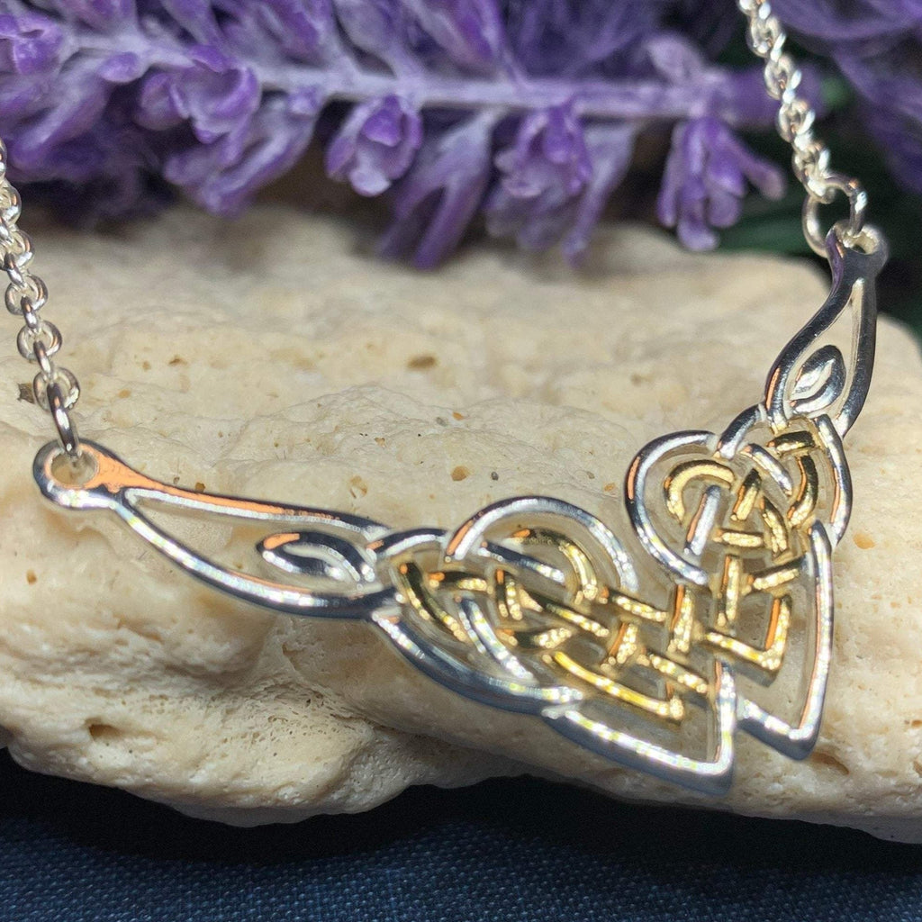 Celtic Endless Love Heart Necklace