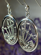 Celtic Bagpipes Earrings