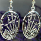 Celtic Bagpipes Earrings