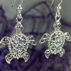 Blooming Turtle Earrings