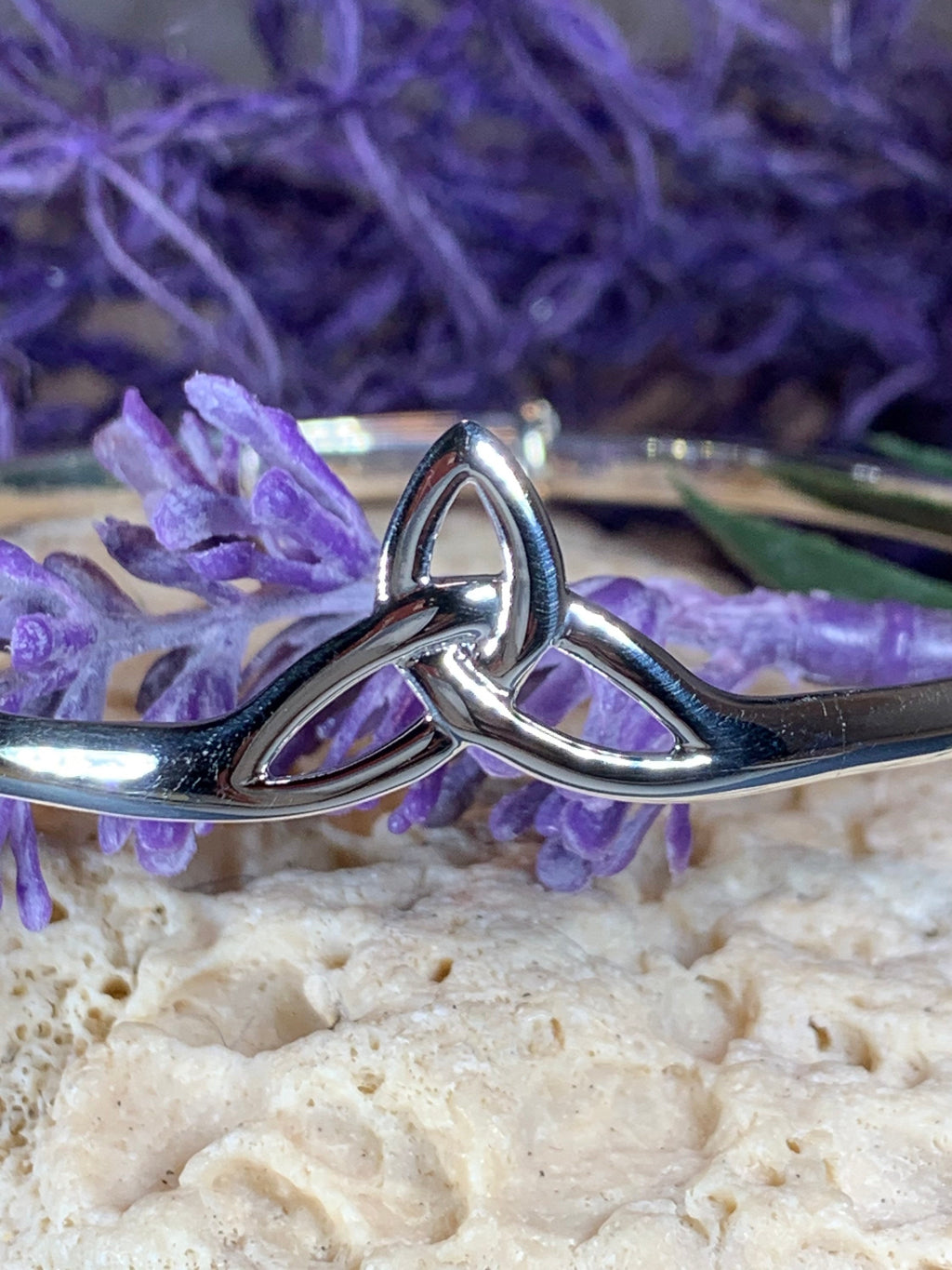 Triquetra Silver Bracelet