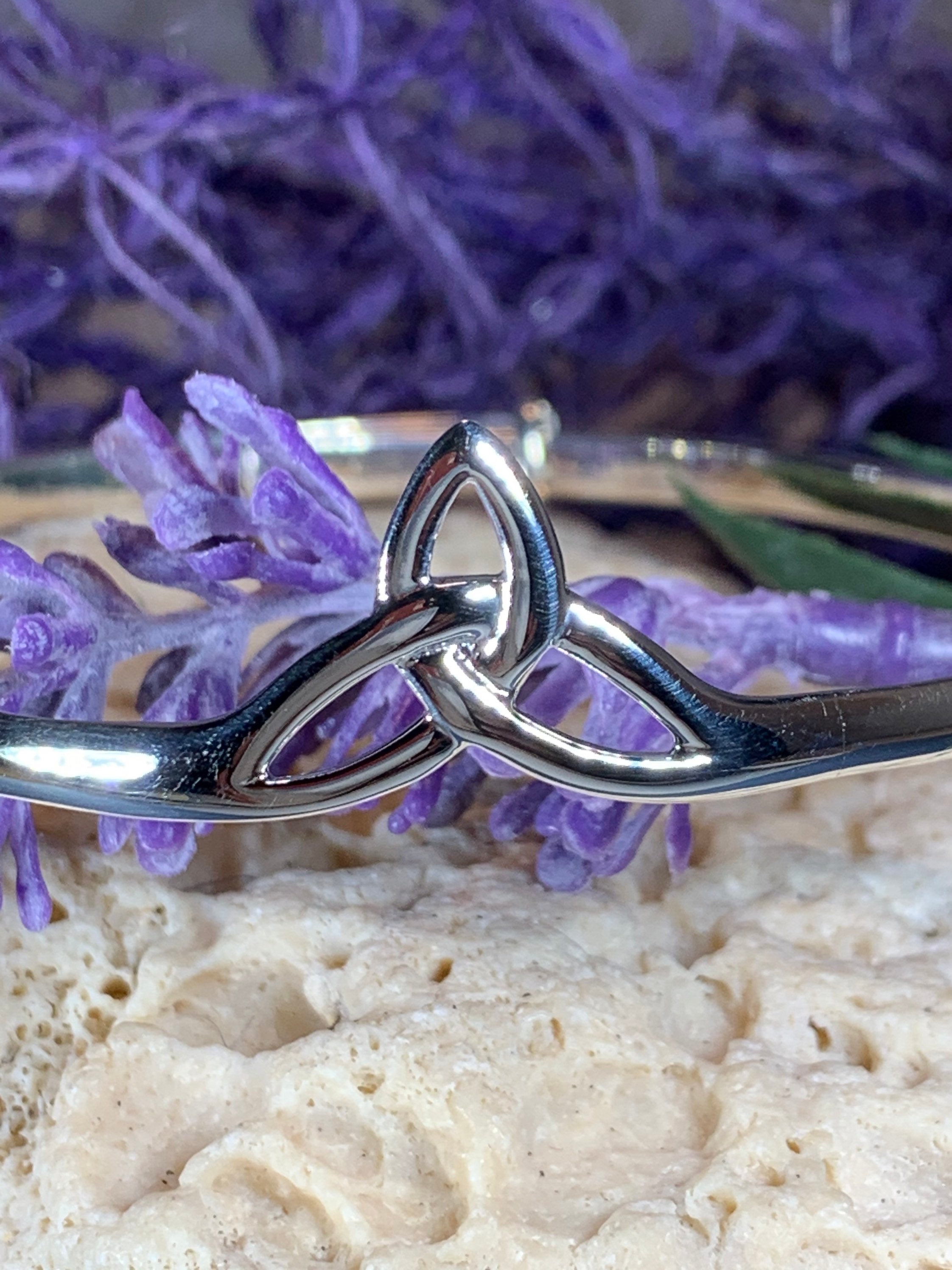 Triquetra Silver Bracelet