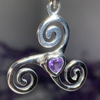 Celtic Spiral Love Necklace