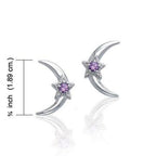 Moon & Stars Post Earrings
