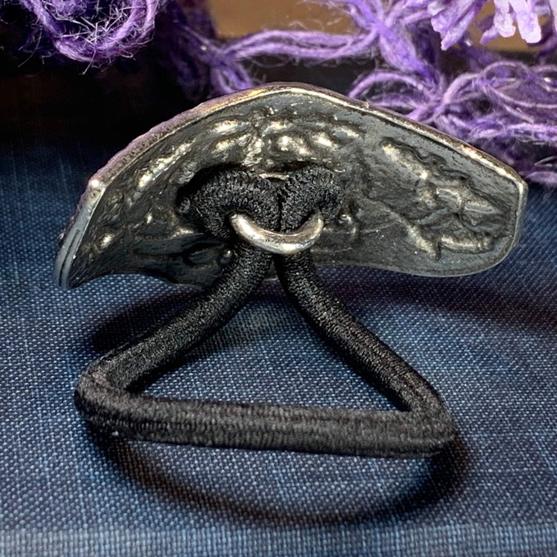 Celtic Daisy Ponytail Holder