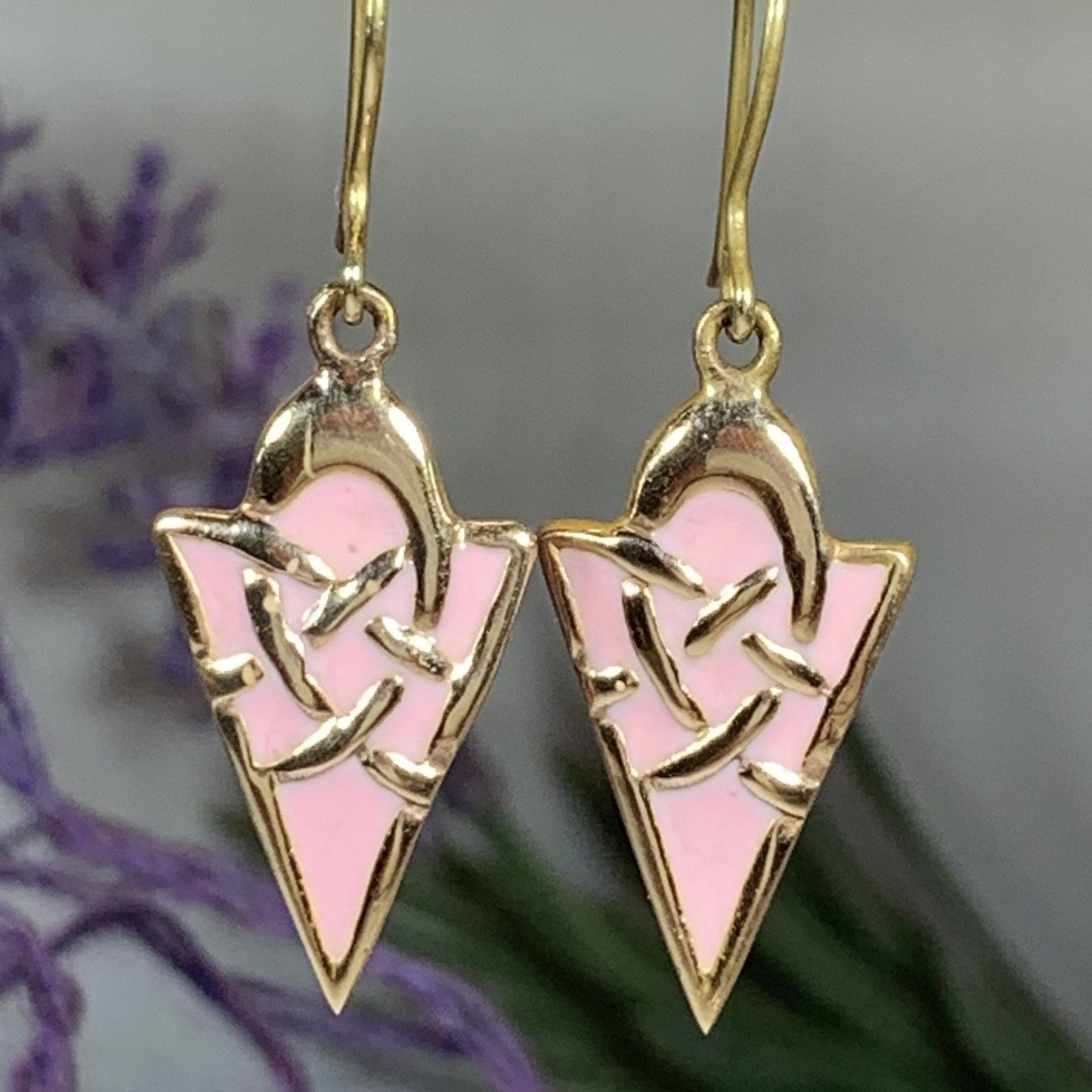 Pastel Celtic Earrings