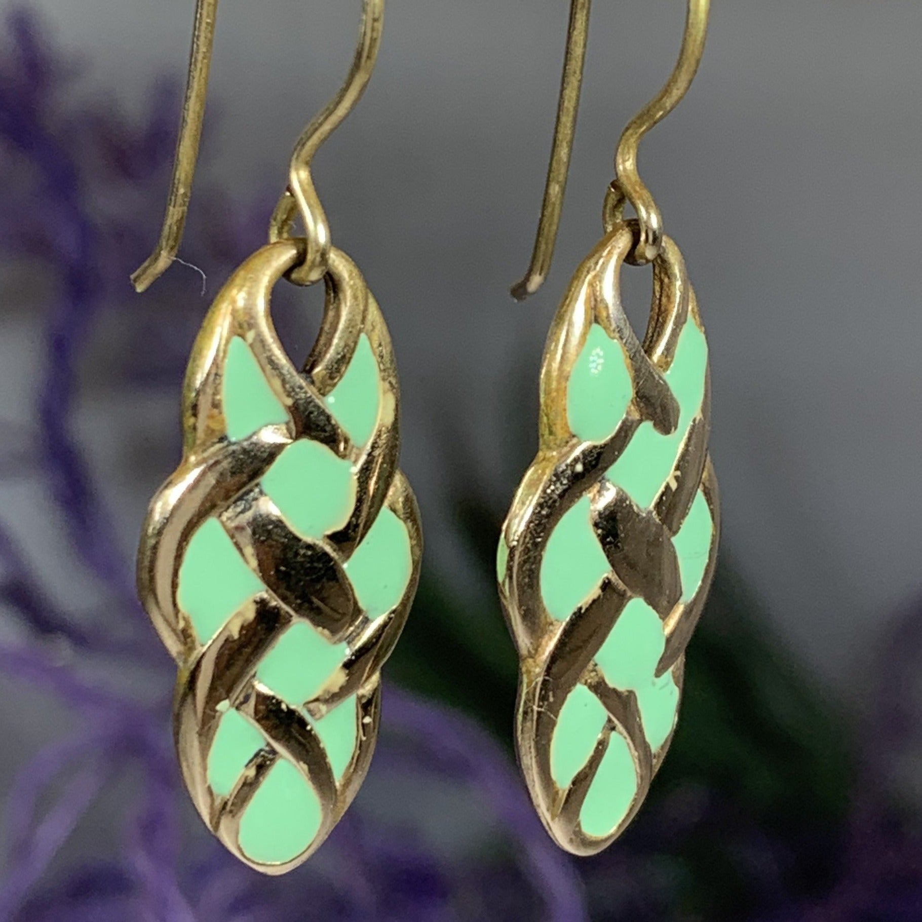 Pastel Celtic Knot Earrings