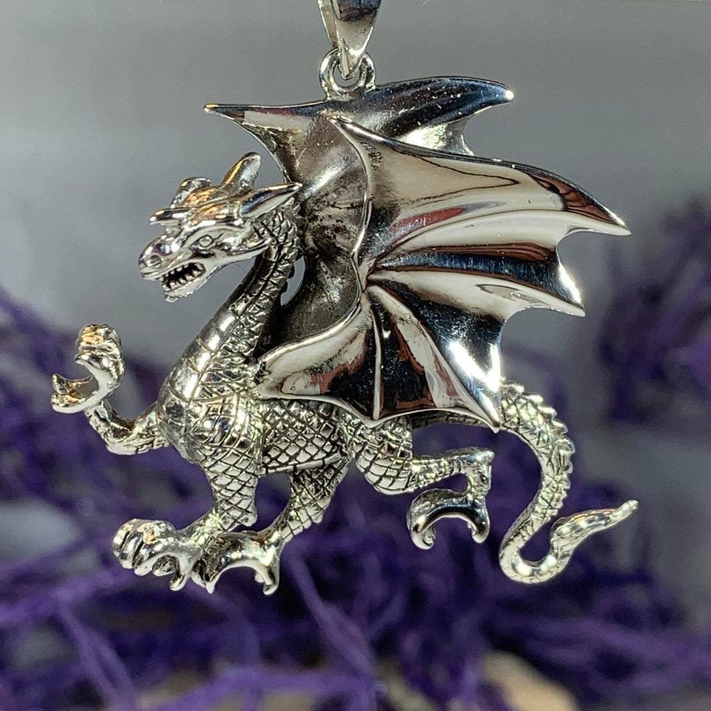 Gothic Dragon Necklace