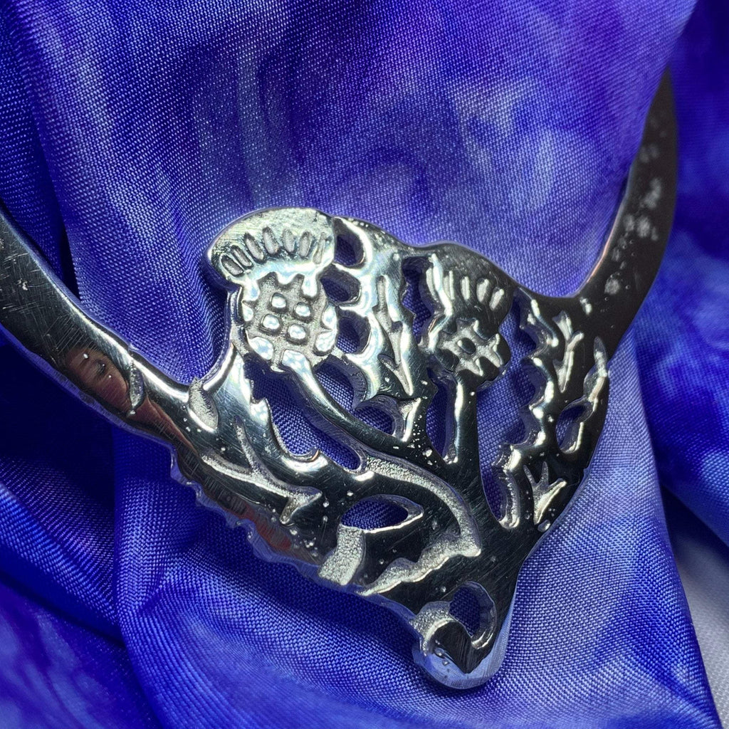 Double Thistle Scarf Ring