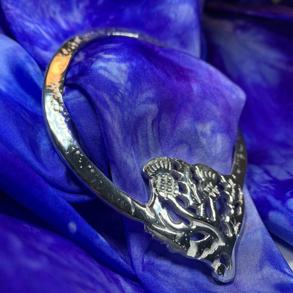 Double Thistle Scarf Ring
