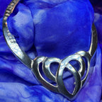 Celtic Heart Scarf Ring