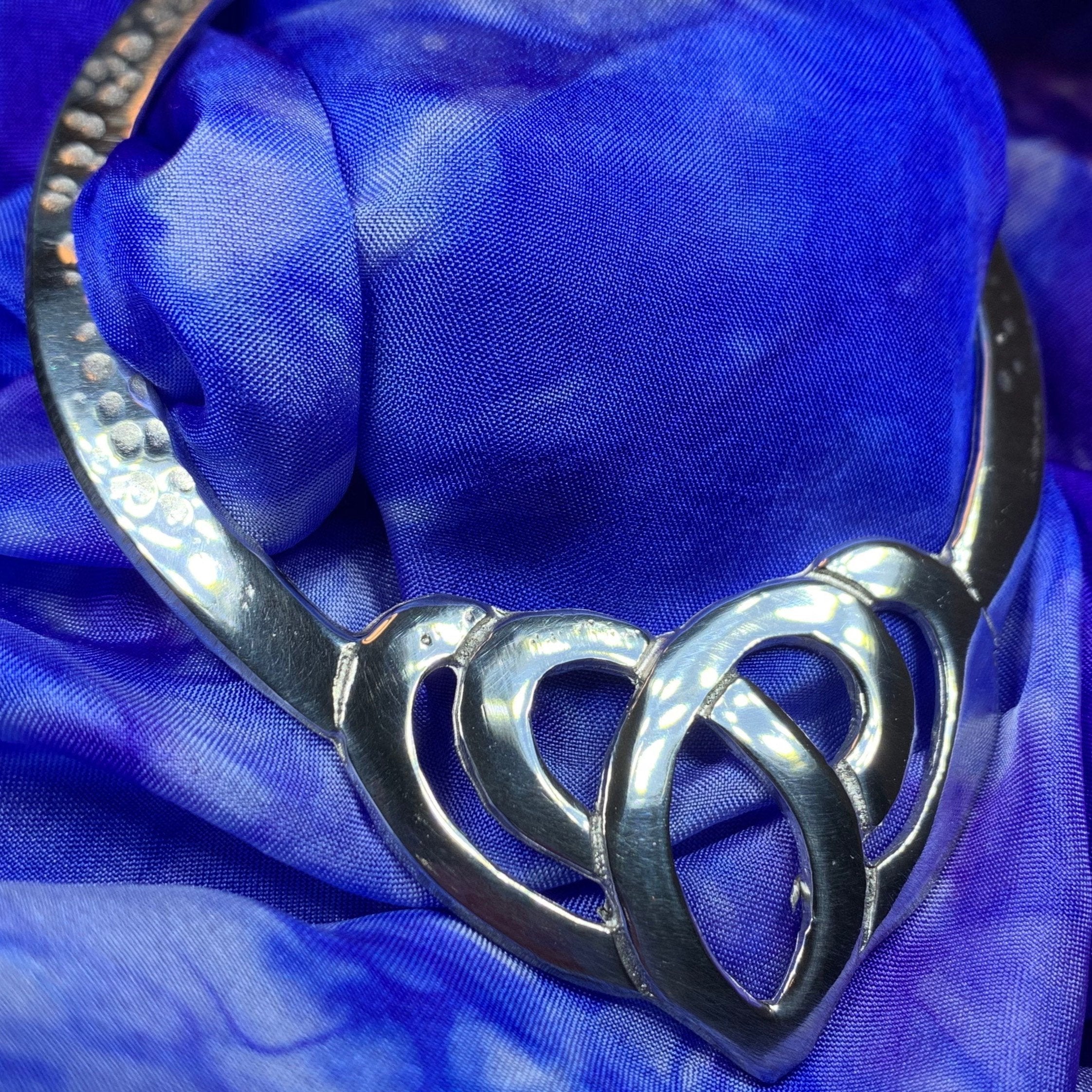 Celtic Heart Scarf Ring