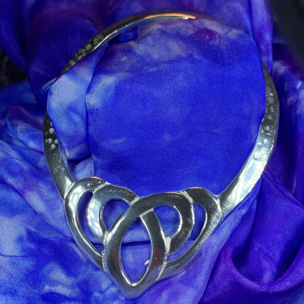 Celtic Heart Scarf Ring