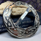 Large Celtic Knot Scarf Ring