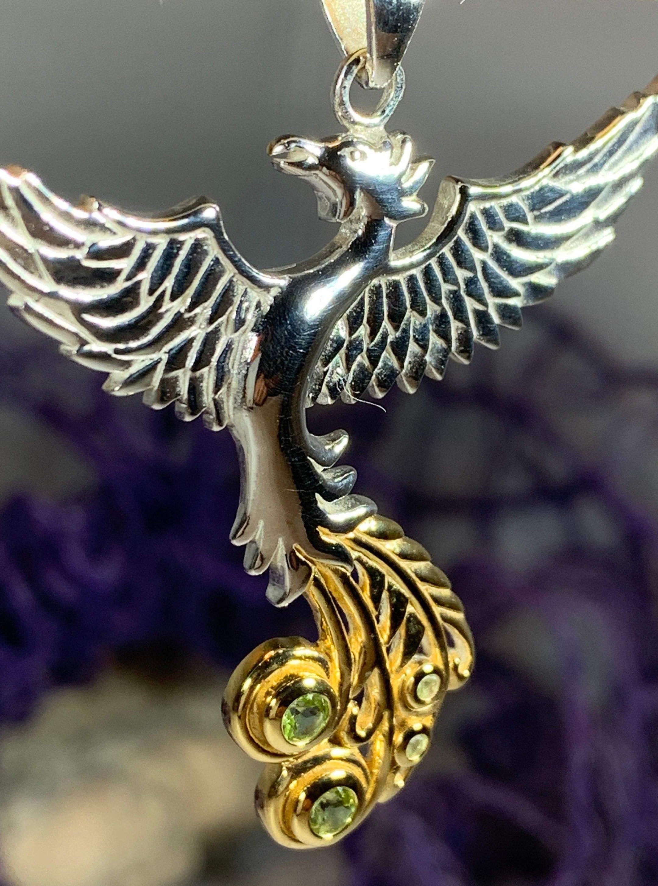 Phoenix Gemstone Necklace