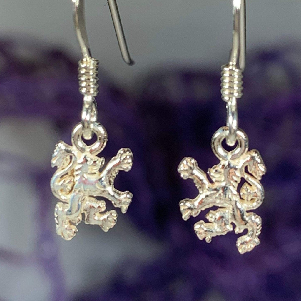 Petite Scotland Lion Earrings