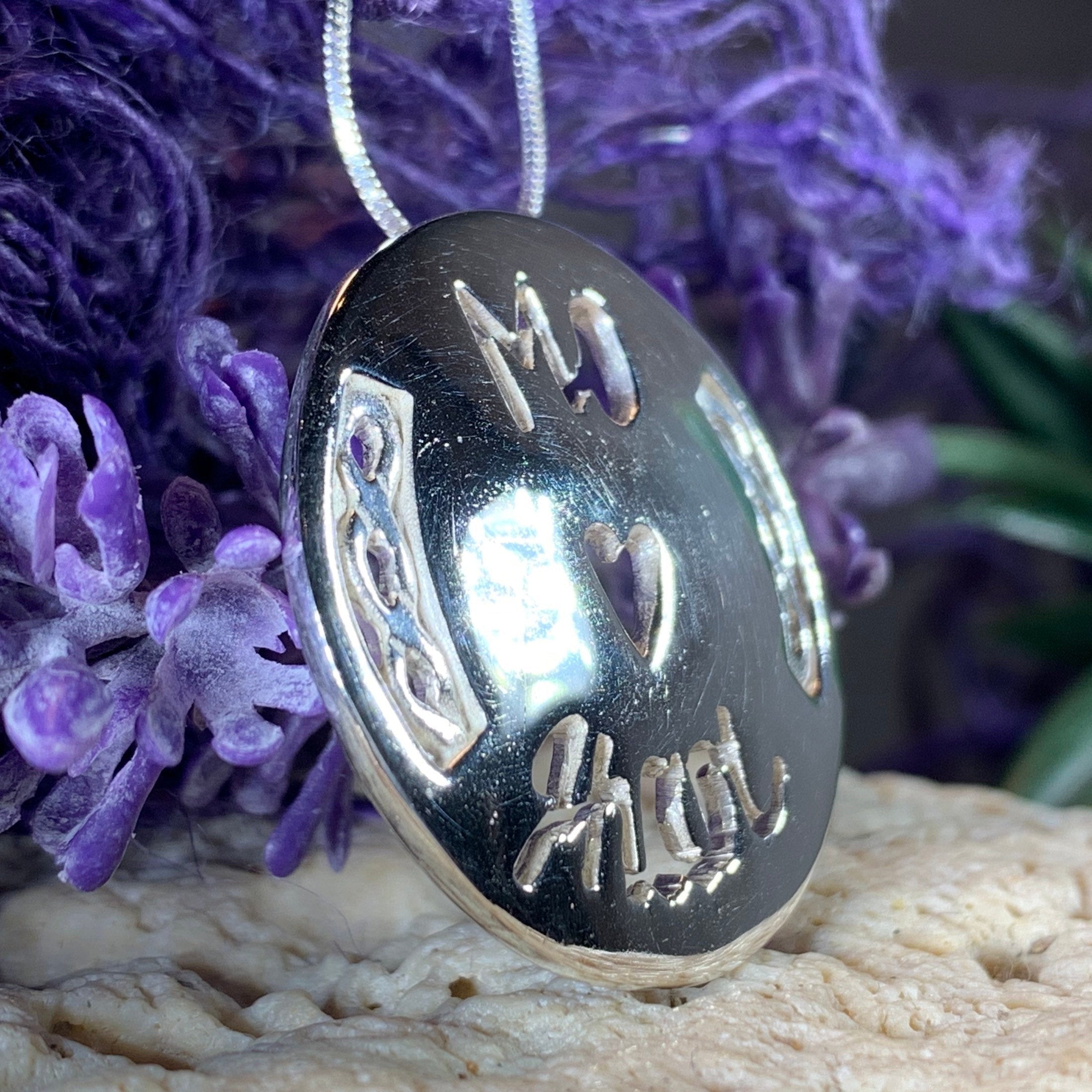 Gaelic "My Love" Necklace