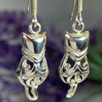 Celtic Cat Earrings